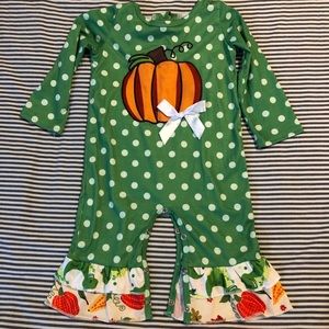 Pumpkin Fall Romper